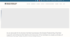 Desktop Screenshot of federalwaychamber.com