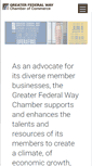 Mobile Screenshot of federalwaychamber.com